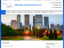 Tablet Screenshot of oriveraassociates.com